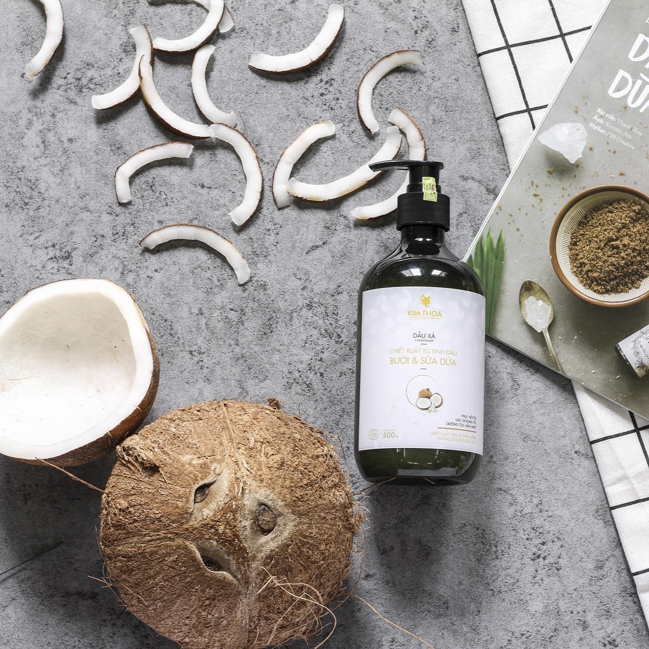 Kim Thoa Coconut Oil 500ml